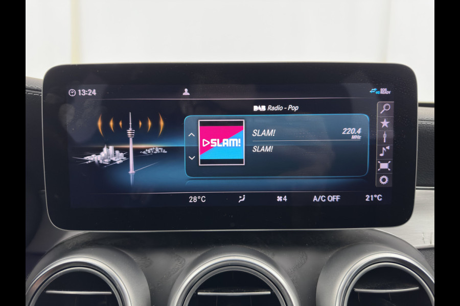Mercedes-Benz C-Klasse Estate 300 e Business Solution AMG-Limited (Plug-in) {SoH-97%} (INCL-BTW) Aut. *LEATHER-ALCANTARA | MULTIBEAM-LED | NAVI-FULLMAP | TOPVIEW | DAB | CARPLAY | DIGI-COCKPIT | HEATED-SPORTSEATS | KEYLESS | PRIVACY-GLASS | SHIFTPADDLES | TOWBAR | 18"