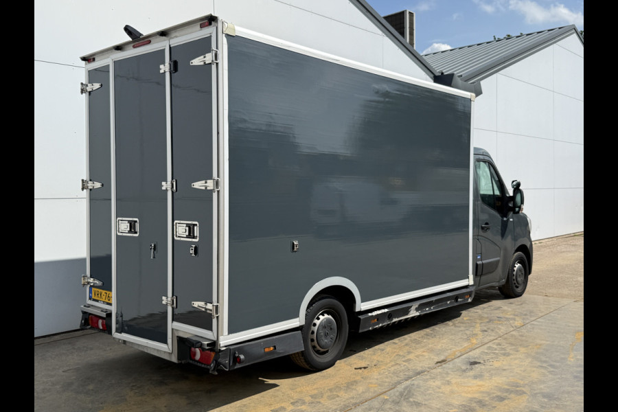 Renault Master Plancher T35 2.3 DCI 150PK Automaat Bakwagen Lowliner Plancher Airco Cruise Control Camera Foodtruck Meubelbak Paardenwagen