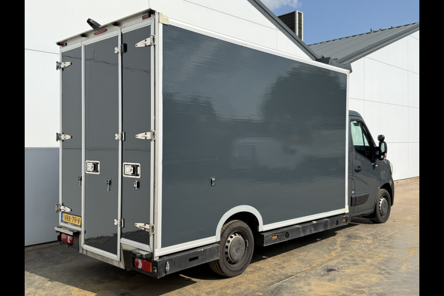 Renault Master Plancher T35 2.3 DCI 150PK Automaat Bakwagen Lowliner Plancher Airco Cruise Control Camera Foodtruck Meubelbak Paardenwagen