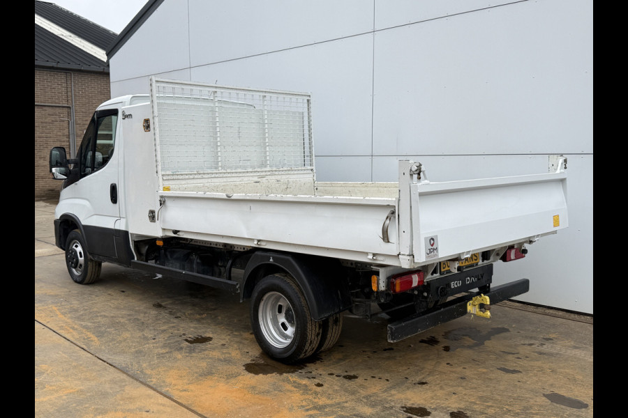 Iveco Daily 35C16 3.0 Kipper Dubbellucht L4 Airco Cruise Control 3.5T Trekhaak Lederen bekleding Benne Tipper