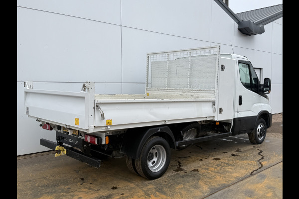 Iveco Daily 35C16 3.0 Kipper Dubbellucht L4 Airco Cruise Control 3.5T Trekhaak Lederen bekleding Benne Tipper
