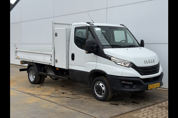 Iveco Daily 35C16 3.0 Kipper Dubbellucht L4 Airco Cruise Control 3.5T Trekhaak Lederen bekleding Benne Tipper