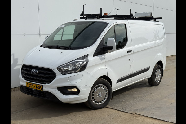 Ford Transit Custom 340 1.0 PHEV 120PK *ELEKTRO MOTOR KAPOT* L1H1 Automaat Hybride Inbouwkast Dakrailing Dodehoekdetectie Cruise control Airco Stoel