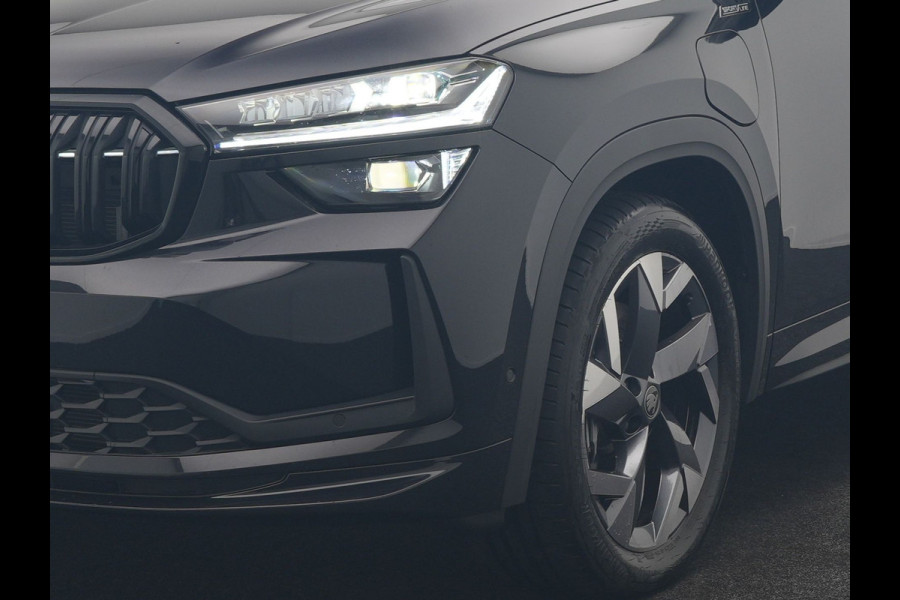Škoda Kodiaq 1.5 TSI Sportline Business PHEV 204pk Dealer O.H | Panodak | Trekhaak Af Fabriek | Adaptive Cruise | Head Up | 360 Camera | Canton | Alcantara Sportstoelen Memory & Verwarmd | Stuur Verwarmd | Keyless | Sfeerverlichting | Apple Carplay | DAB | Navigatie | Virtual | 19"L.M | Plug In Hybrid |