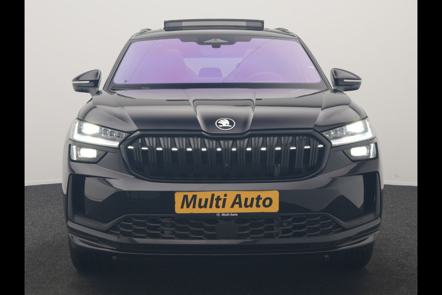 Škoda Kodiaq 1.5 TSI Sportline Business PHEV 204pk Dealer O.H | Panodak | Trekhaak Af Fabriek | Adaptive Cruise | Head Up | 360 Camera | Canton | Alcantara Sportstoelen Memory & Verwarmd | Stuur Verwarmd | Keyless | Sfeerverlichting | Apple Carplay | DAB | Navigatie | Virtual | 19"L.M | Plug In Hybrid |