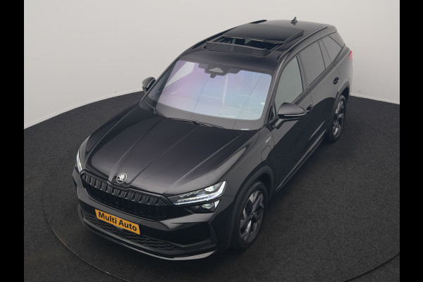 Škoda Kodiaq 1.5 TSI Sportline Business PHEV 204pk Dealer O.H | Panodak | Trekhaak Af Fabriek | Adaptive Cruise | Head Up | 360 Camera | Canton | Alcantara Sportstoelen Memory & Verwarmd | Stuur Verwarmd | Keyless | Sfeerverlichting | Apple Carplay | DAB | Navigatie | Virtual | 19"L.M | Plug In Hybrid |