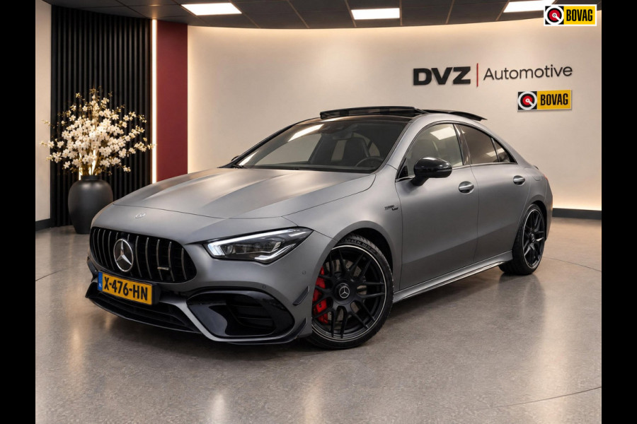 Mercedes-Benz CLA-Klasse AMG 45 S 421PK 4MATIC+ Premium Plus | Pano | Burmester | Kuipstoelen | Dealer Ond.