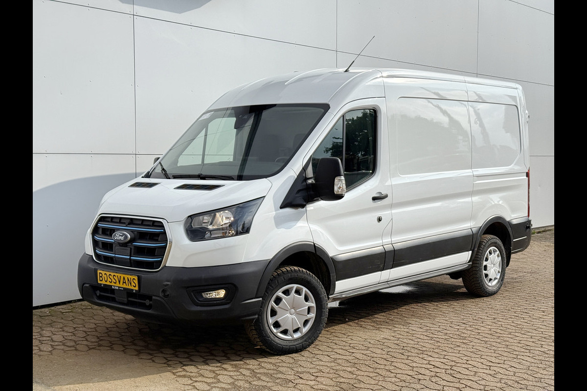 Ford E-Transit 68kWh 184PK L2H2 316km WLTP 94,9% (SOH) Climate Control Cruise Control CarPlay Camera Navigatie Parkeersensoren v+a