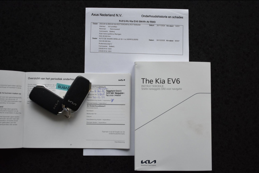 Kia Ev6 Air 58 kWh SOH 100% | NAP | STOELVERWARMING | STUURVERWARMING | ADAPTIEVE CRUISE CONTROLE