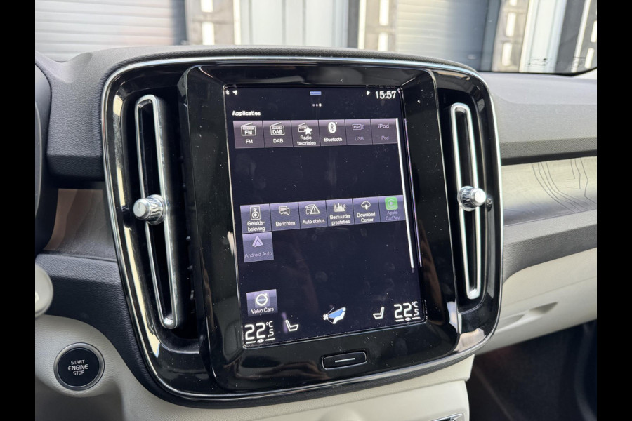 Volvo XC40 1.5 T4 Plug-in hybrid Ultimate Bright | SOH: nnb | Pano | H&K | Full LED | Addaptive CC| 360 Cam | Beige Leder | Elektr. Achterklep | 19 Inch LM |