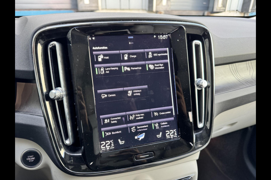 Volvo XC40 1.5 T4 Plug-in hybrid Ultimate Bright | SOH: nnb | Pano | H&K | Full LED | Addaptive CC| 360 Cam | Beige Leder | Elektr. Achterklep | 19 Inch LM |
