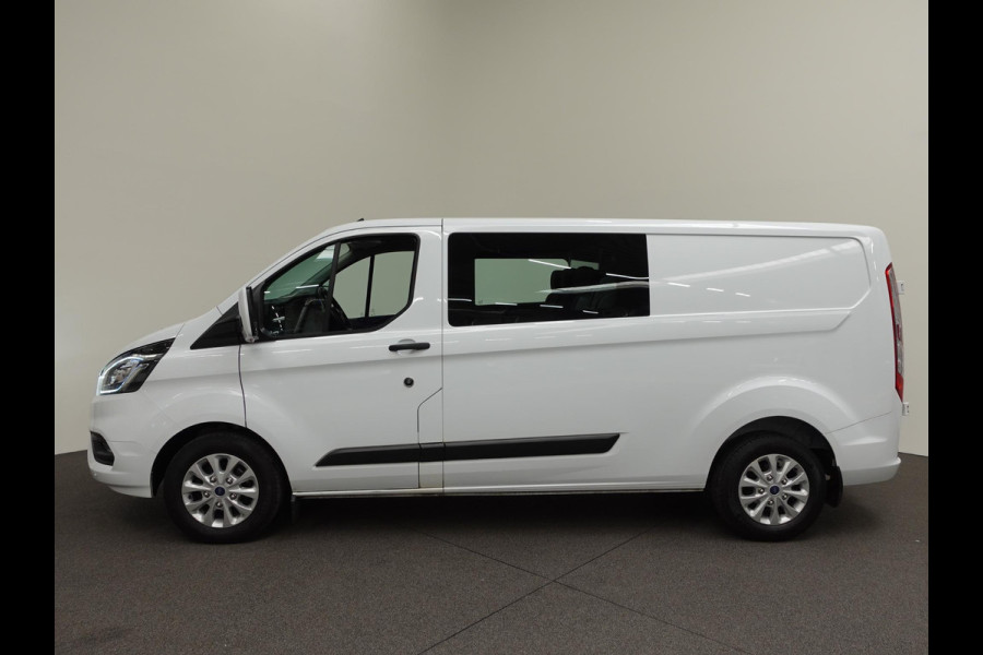 Ford Transit Custom L2H1 Trend Automaat Dubbele cabine Navigatie Trekhaak Cruise Control Parkeersensoren Airco Bluetooth Apple carplay Android auto Euro 6