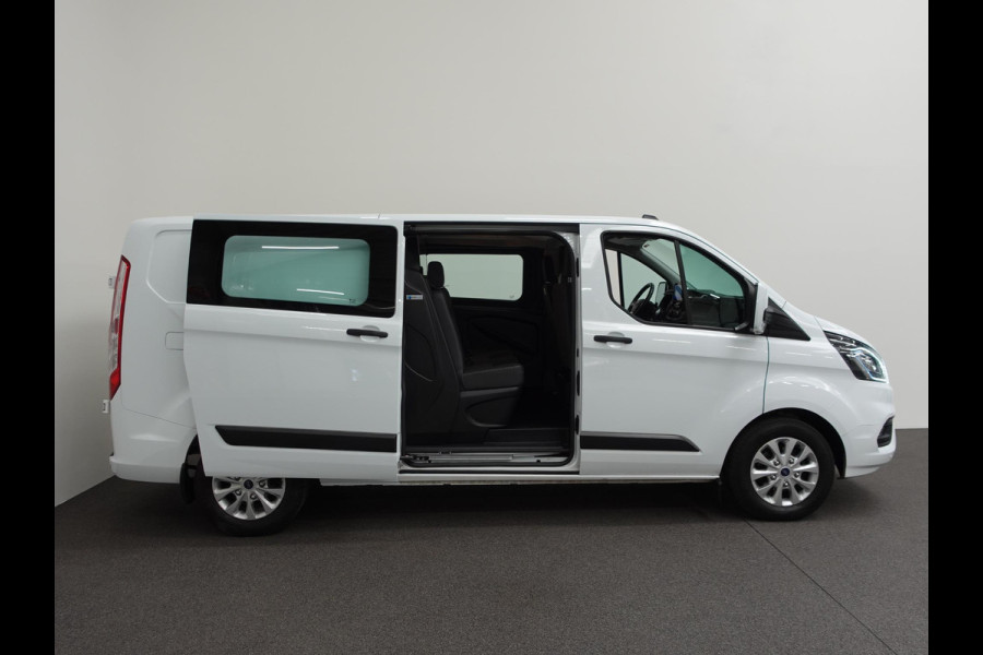 Ford Transit Custom L2H1 Trend Automaat Dubbele cabine Navigatie Trekhaak Cruise Control Parkeersensoren Airco Bluetooth Apple carplay Android auto Euro 6