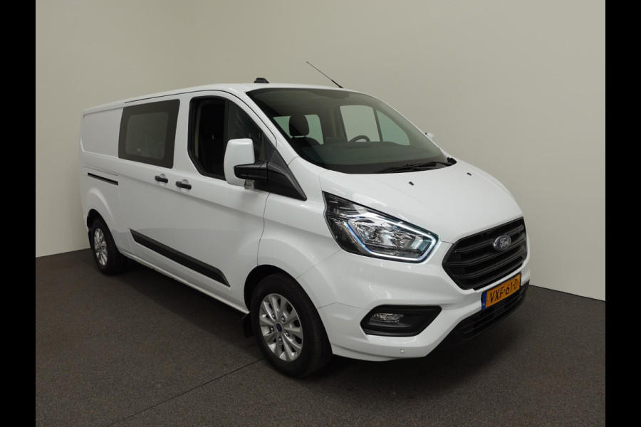 Ford Transit Custom L2H1 Trend Automaat Dubbele cabine Navigatie Trekhaak Cruise Control Parkeersensoren Airco Bluetooth Apple carplay Android auto Euro 6