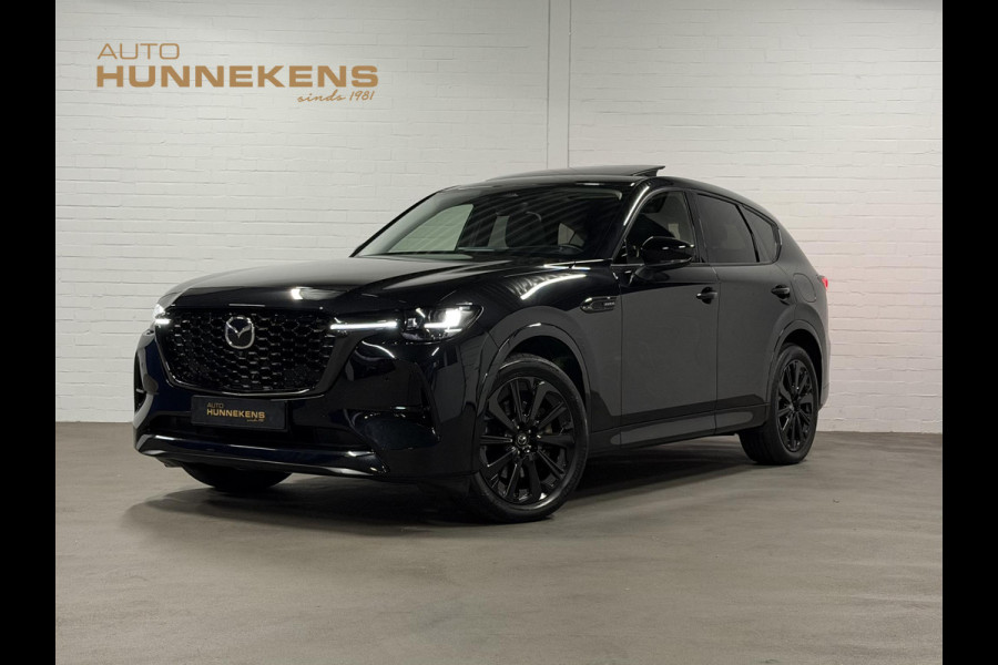 Mazda CX-60 2.5 e-SkyActiv PHEV Homura Trekhaak | Open dak | Adapt. Cruise | Stoelventilatie | Stuur-/Stoelverwarming | 360 camera | Carplay | Memory | Bose sound