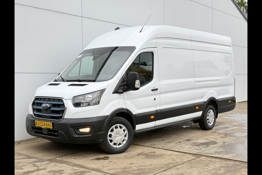 Ford E-Transit 68kWh 184PK L4H3 317km WLTP BEV Snelladen Carplay Climate control 360° Camera Parkeersensoren v+a Stoelverwarming