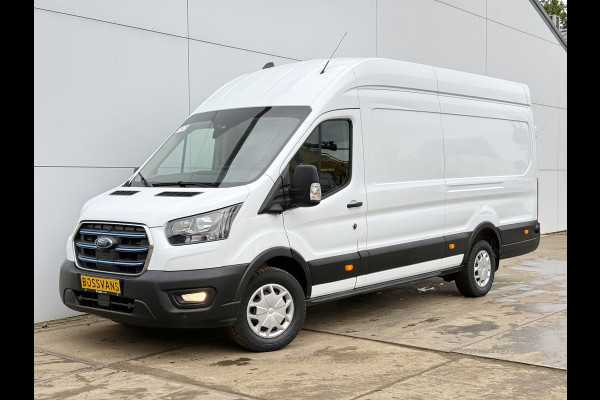 Ford E-Transit 68kWh 184PK L4H3 317km WLTP BEV Snelladen Carplay Climate control 360° Camera Parkeersensoren v+a Stoelverwarming