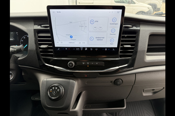 Ford E-Transit 68kWh 184PK L2H2 317km WLTP BEV Snelladen 360° Camera Stoelverwarming Cruise control Climate control Carplay Navigatie Parkeerse