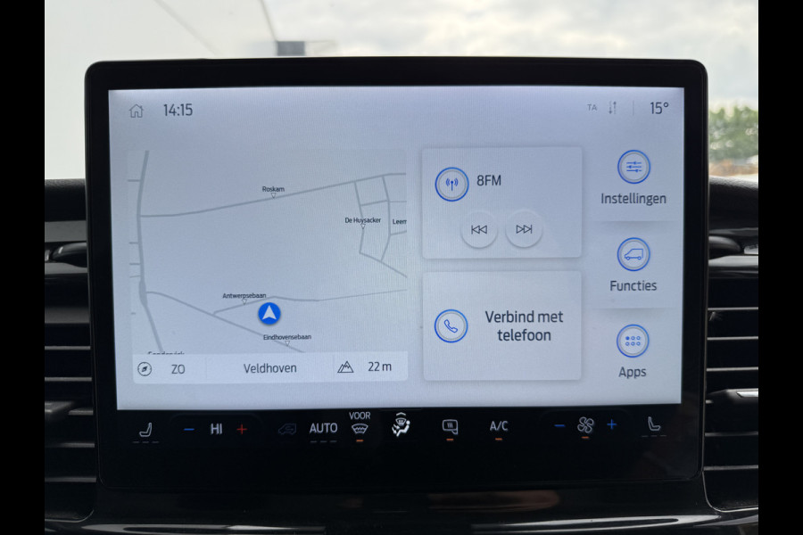 Ford E-Transit 68kWh 184PK L2H2 317km WLTP BEV Snelladen 360° Camera Stoelverwarming Cruise control Climate control Carplay Navigatie Parkeerse