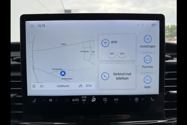 Ford E-Transit 68kWh 184PK L2H2 317km WLTP BEV Snelladen 360° Camera Stoelverwarming Cruise control Climate control Carplay Navigatie Parkeerse