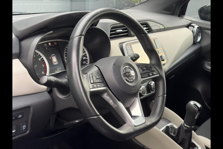 Nissan Micra 1.0 IG-T N-Design ✓Carplay✓Trekhaak✓Navi✓Airco✓Cruise✓Rijstrooksensor✓Pdc✓Lm velgen✓4 Elekt Ramen✓Zeer Zuinig✓Weinig km✓N.A.P✓Apk tot 04-2027
