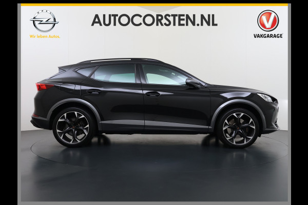 CUPRA Formentor 1.4T 245PK e-Hybrid VZ Performance SOH 100% Trekhaak Panoramadak Adap.Cruise Stoel+Stuurverwarming Elek.Achterklep 3-Zone Ecc Na Apple Carplay/Android Auto DAB Isofix Licht-/regensensor Draadloze lader Dodehoekdetectie File assistent 1e Eigenaar Origineel Nederlandse Auto