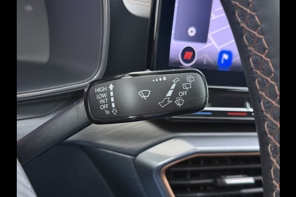 CUPRA Formentor 1.4T 245PK e-Hybrid VZ Performance SOH 100% Trekhaak Panoramadak Adap.Cruise Stoel+Stuurverwarming Elek.Achterklep 3-Zone Ecc Na Apple Carplay/Android Auto DAB Isofix Licht-/regensensor Draadloze lader Dodehoekdetectie File assistent 1e Eigenaar Origineel Nederlandse Auto
