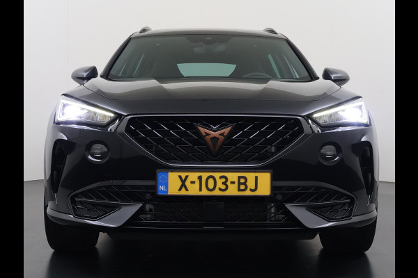 CUPRA Formentor 1.4T 245PK e-Hybrid VZ Performance SOH 100% Trekhaak Panoramadak Adap.Cruise Stoel+Stuurverwarming Elek.Achterklep 3-Zone Ecc Na Apple Carplay/Android Auto DAB Isofix Licht-/regensensor Draadloze lader Dodehoekdetectie File assistent 1e Eigenaar Origineel Nederlandse Auto
