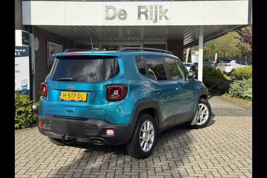Jeep Renegade 1.3T Freedom 150 PK! | 1e Eigenaar | Pano, Navi, Stoel+Stuurverw., Camera, ACC, Climate, Trekhaak | Goed onderhouden