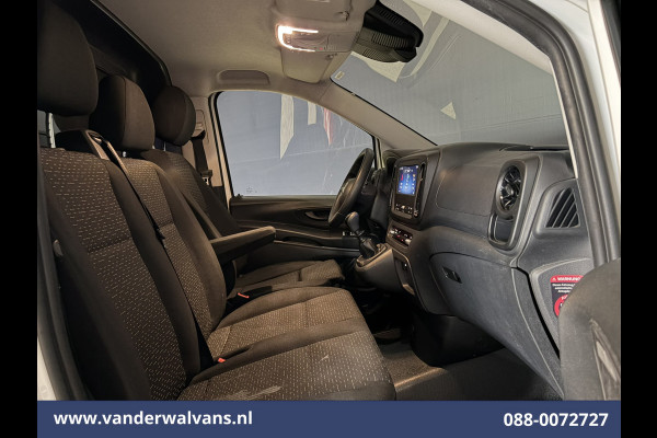 Mercedes-Benz Vito 116 CDI 164pk L2H1 Nieuw model Euro6 Airco | Camera | Navigatie | Cruisecontrol Stoelverwarming, Parkeersensoren, 270 Graden Achterdeuren, Bijrijdersbank