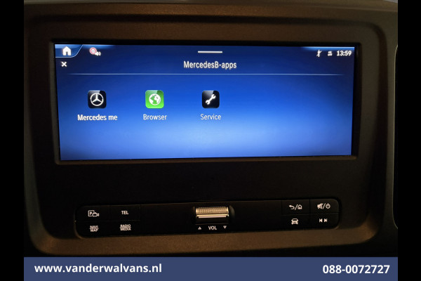 Mercedes-Benz Vito 116 CDI 164pk L2H1 Nieuw model Euro6 Airco | Camera | Navigatie | Cruisecontrol Stoelverwarming, Parkeersensoren, 270 Graden Achterdeuren, Bijrijdersbank