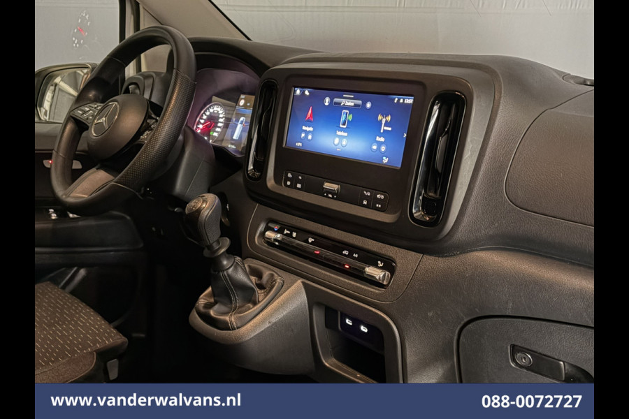 Mercedes-Benz Vito 116 CDI 164pk L2H1 Nieuw model Euro6 Airco | Camera | Navigatie | Cruisecontrol Stoelverwarming, Parkeersensoren, 270 Graden Achterdeuren, Bijrijdersbank