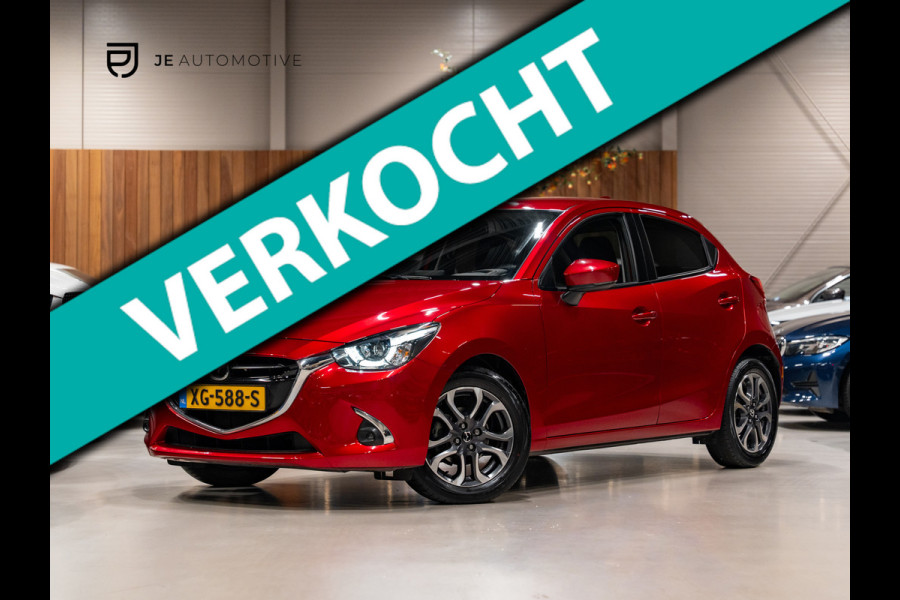 Mazda 2 1.5 Skyactiv-G GT-M Automaat, Hud, Cam, Navi, PDC, Private Glas, Voll Led, Dealer Onderhouden