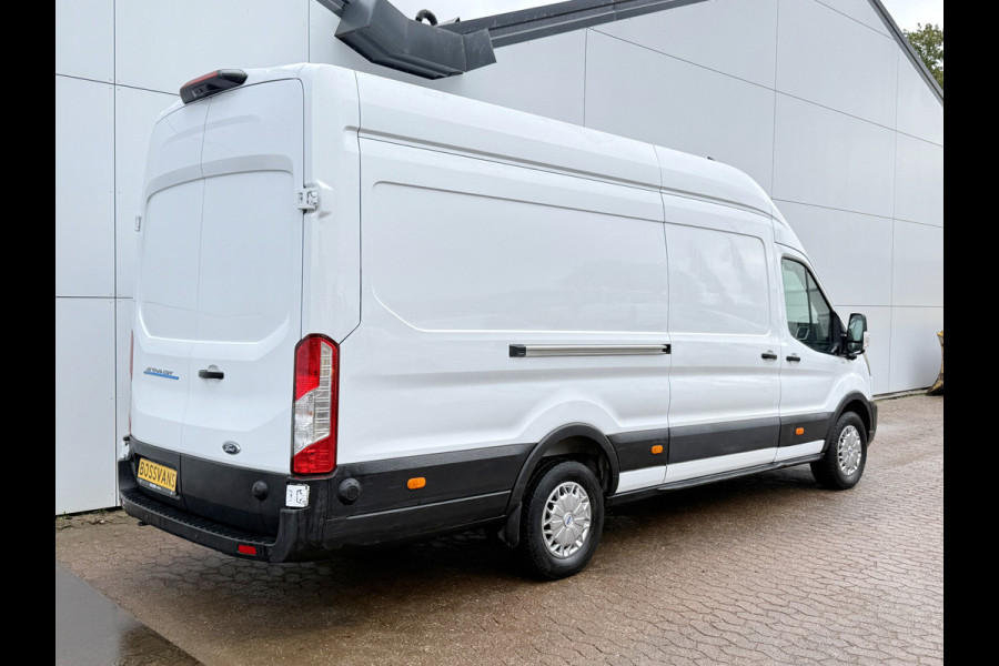 Ford E-Transit 68kWh 184PK L4H3 317km WLTP 94.9% (SOH) BEV Snelladen Carplay Climate control Camera Parkeersensoren v+a Stoelverwarming