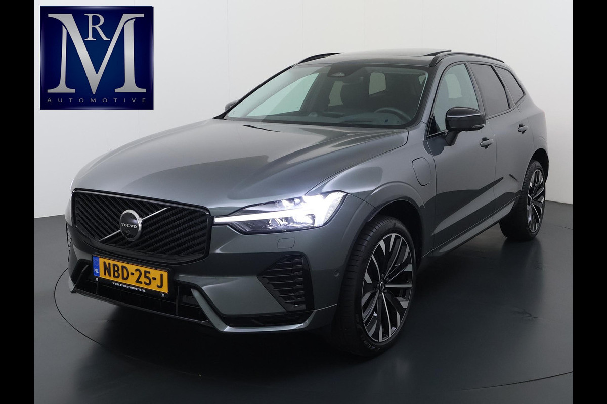 Volvo XC60 2.0 T8 AWD Plug-in hybrid Ultra Dark FABR. garantie t/m 02-2028 | MEGA VOL! | LUCHTVERING | STOEL VERKOELING|VENTILATIE | B&W AUDIO etc. |