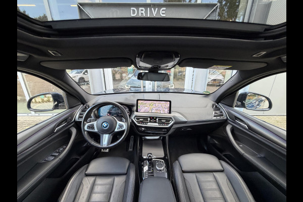BMW X3 xDrive30e High Ex M-Sport |Pano|ACC|Leer|Trekhaak|21"