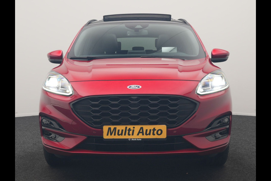 Ford Kuga 2.5 ST-Line X PHEV 225pk Dealer O.H | Panodak | Trekhaak Af Fabriek | Adaptive Cruise | 360 Camera | Bang & Olufsen | Head Up | Alcantara Sportstoelen & Stuur Verwarmd Keyless | Blis | Pilot Assist | Apple Carplay | Navigatie |
