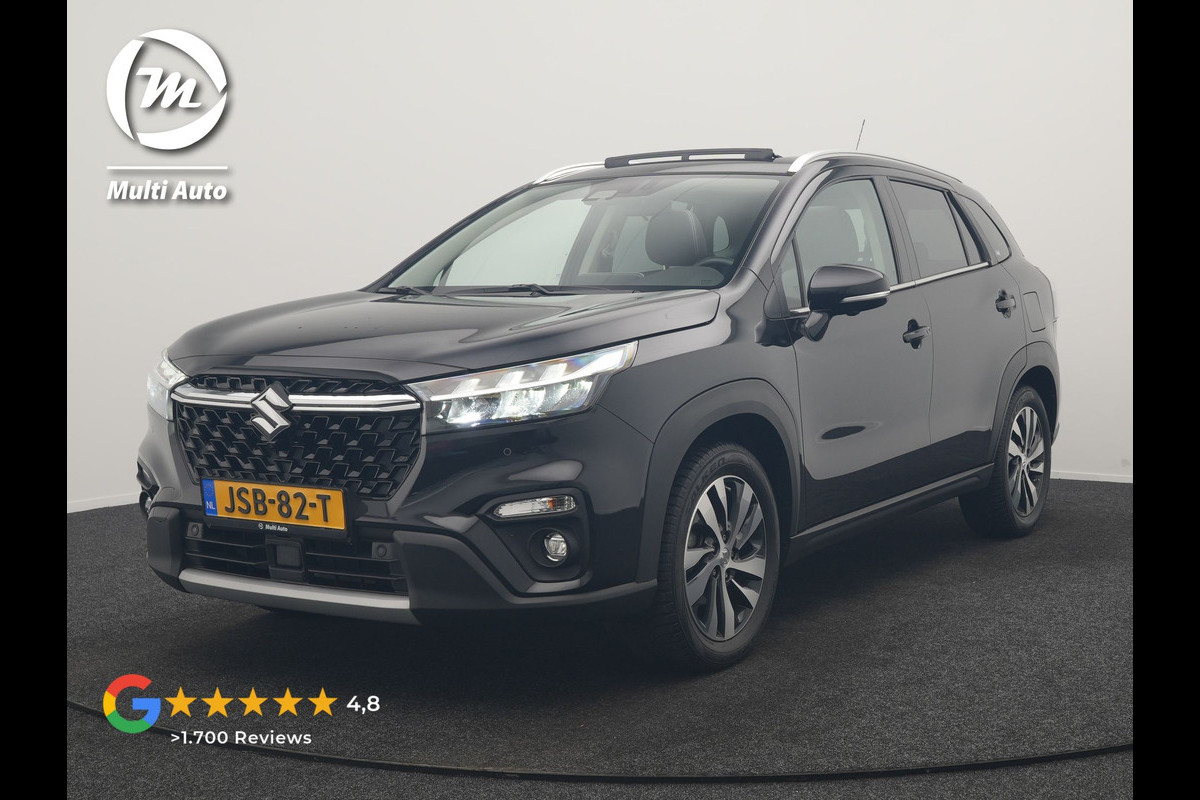 Suzuki S-Cross 1.5 AllGrip Style MHEV 115pk Dealer O.H | Panodak | Adaptive Cruise | 360 Camera | Keyless | Sportstoelen Verwarmd | Blis | Apple Carplay | DAB | Navigatie | 17"L.M |