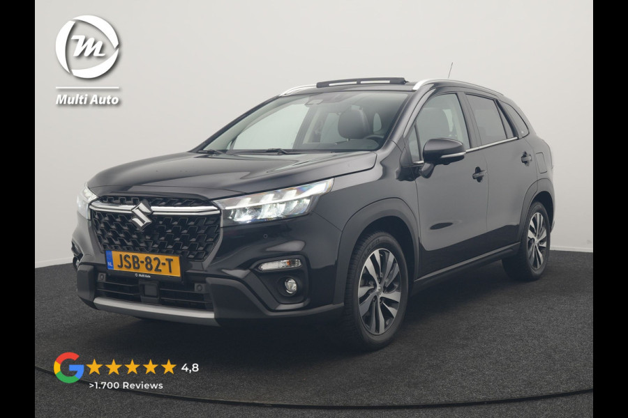 Suzuki S-Cross 1.5 AllGrip Style MHEV 115pk Dealer O.H | Panodak | Adaptive Cruise | 360 Camera | Keyless | Sportstoelen Verwarmd | Blis | Apple Carplay | DAB | Navigatie | 17"L.M |