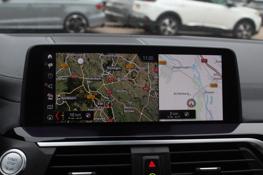 BMW X4 M40i High Exe. M Sport 73.952 km NL Auto. / Trekhaak / Panoramadak / Camera / Head-up / Luxe Leder / 21'' / Harman Kardon / Navigatie / Stuur+Stoelverwarming / DAB / Dodehoek / Cruise Control