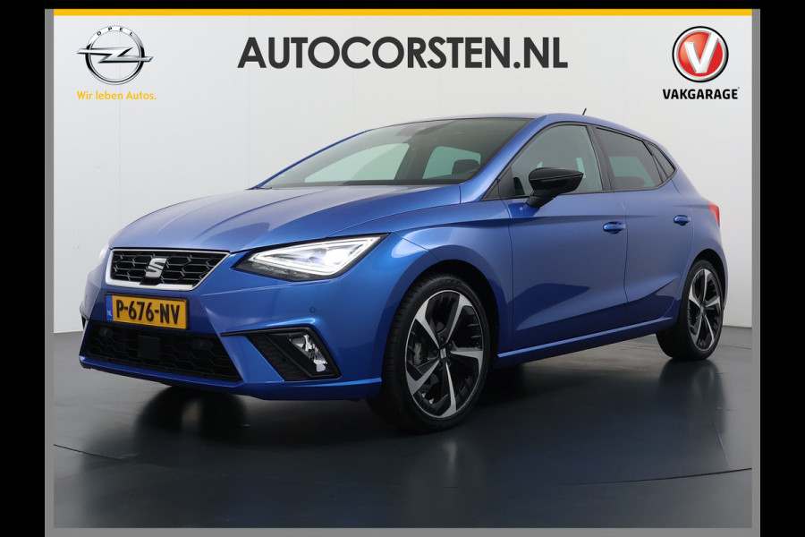 Seat Ibiza 5Drs FR Sport Adap.Cruise Camera Leer/Alcantara Sportstoelen+Verwarmd Lmv 18" Pdc Led Virtual Cockpit Ecc Navi Apple Carplay/And ESP Spoorassist Privacy-glass Sport onderstel  Lmv Isofix DAB Licht-/regensensor Origineel Nederlandse Auto