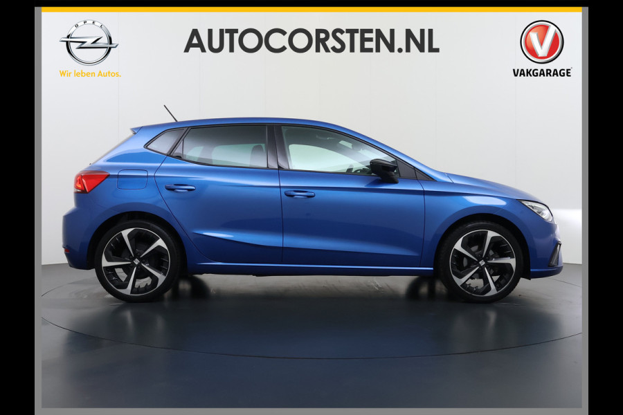 Seat Ibiza 5Drs FR Sport Adap.Cruise Camera Leer/Alcantara Sportstoelen+Verwarmd Lmv 18" Pdc Led Virtual Cockpit Ecc Navi Apple Carplay/And ESP Spoorassist Privacy-glass Sport onderstel  Lmv Isofix DAB Licht-/regensensor Origineel Nederlandse Auto