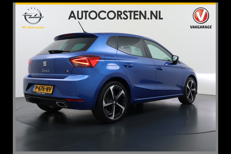 Seat Ibiza 5Drs FR Sport Adap.Cruise Camera Leer/Alcantara Sportstoelen+Verwarmd Lmv 18" Pdc Led Virtual Cockpit Ecc Navi Apple Carplay/And ESP Spoorassist Privacy-glass Sport onderstel  Lmv Isofix DAB Licht-/regensensor Origineel Nederlandse Auto