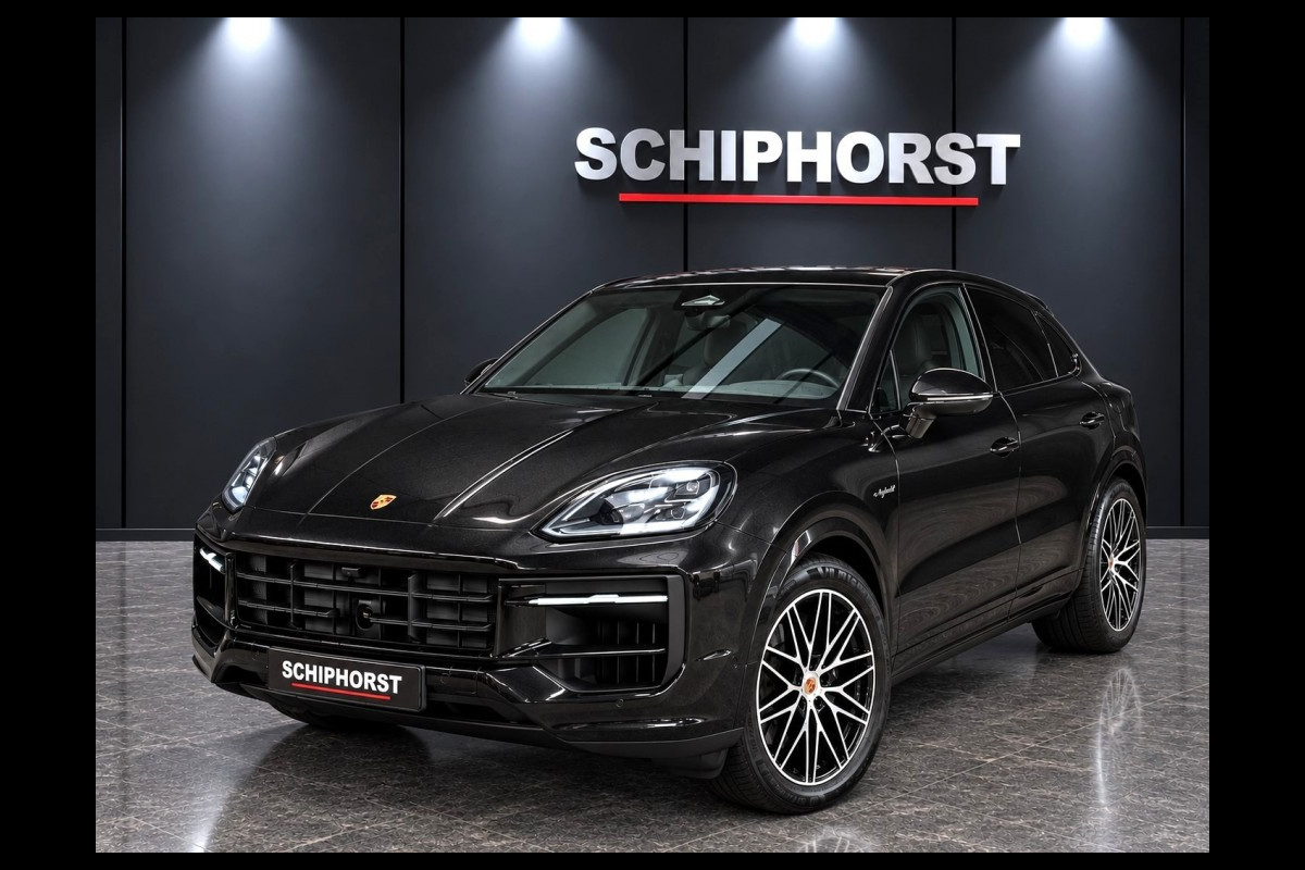 Porsche Cayenne Coupe 3.0 E-Hybride Sport Design Black Edition Sport-chrono Pakket-Soft Close -Bose
