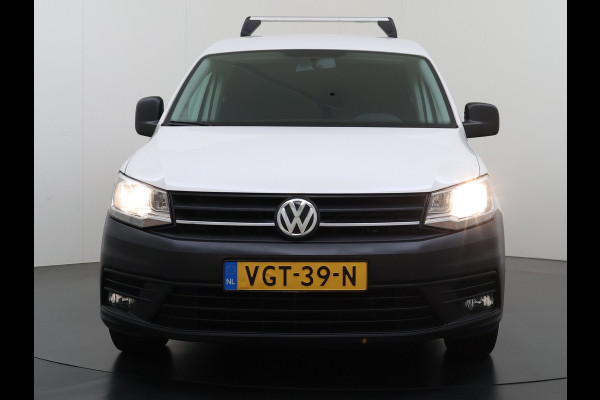 Volkswagen Caddy 2.0TDI Trekhaak Navi Euro 6 Airco Apple Carplay/Android Auto Cruise Control Bluetooth L1H1 BMT Trendline Betonplex Vloer Laden Schuifdeur Wandbetimmering 1.400kg Trekgewicht 1e Eigenaar