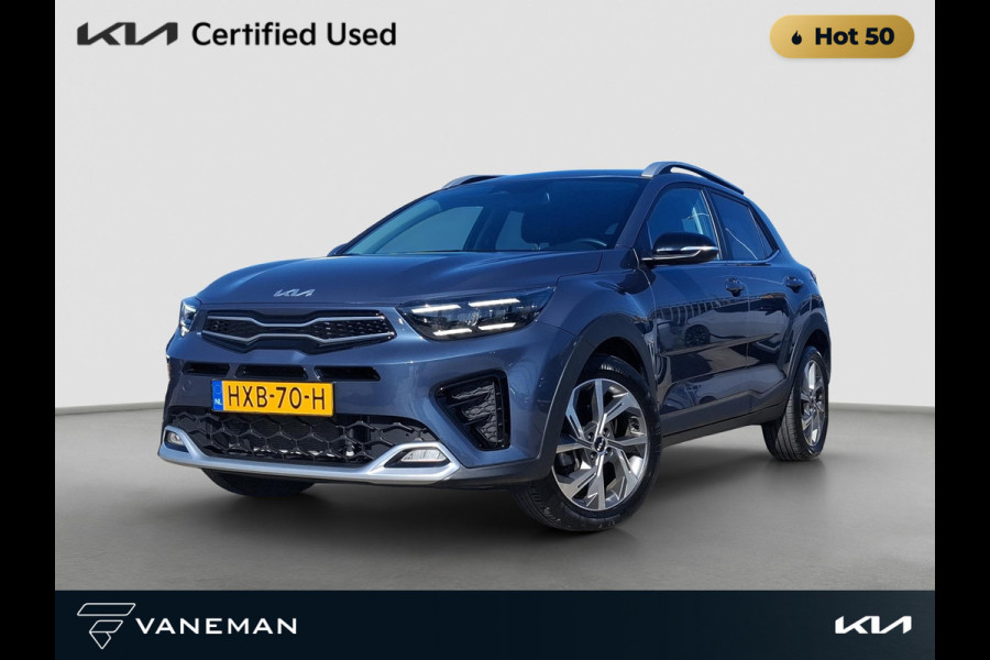 Kia Stonic 1.0 T-GDi MHEV GT-Line Automaat Cruise | Start/Stop | Half-leder | Stoel- en Stuurverwarming | LED | Camera | LMV |