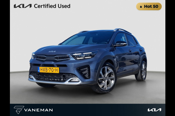 Kia Stonic 1.0 T-GDi MHEV GT-Line Automaat Cruise | Start/Stop | Half-leder | Stoel- en Stuurverwarming | LED | Camera | LMV |