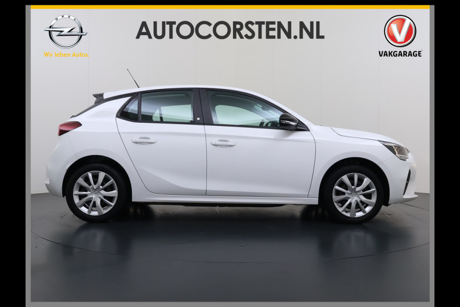Opel CORSA-E 5Drs 136PK Automaat Warmtepomp Apple Carplay Android Auto Ecc Navi* Edition 50kWh SOH 89% Cruise Control Isofix Lane Assist Keyless Dealeronderhouden Orgineel Nederlandse Auto