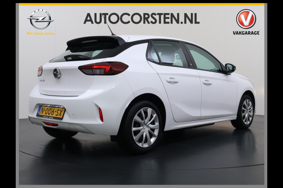 Opel CORSA-E 5Drs 136PK Automaat Warmtepomp Apple Carplay Android Auto Ecc Navi* Edition 50kWh SOH 89% Cruise Control Isofix Lane Assist Keyless Dealeronderhouden Orgineel Nederlandse Auto