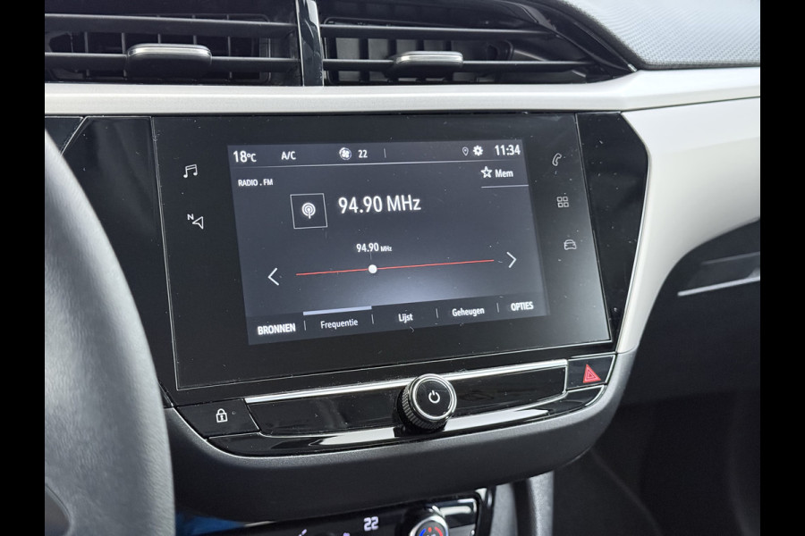Opel CORSA-E 5Drs 136PK Automaat Warmtepomp Apple Carplay Android Auto Ecc Navi* Edition 50kWh SOH 89% Cruise Control Isofix Lane Assist Keyless Dealeronderhouden Orgineel Nederlandse Auto
